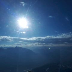 Flugwegposition um 15:30:21: Aufgenommen in der Nähe von Gemeinde Reith bei Seefeld, Österreich in 2714 Meter